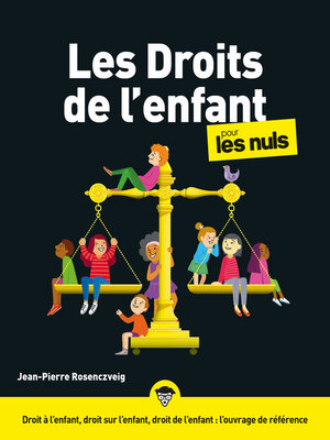 cover image of Les droits de l'enfant pour les Nuls